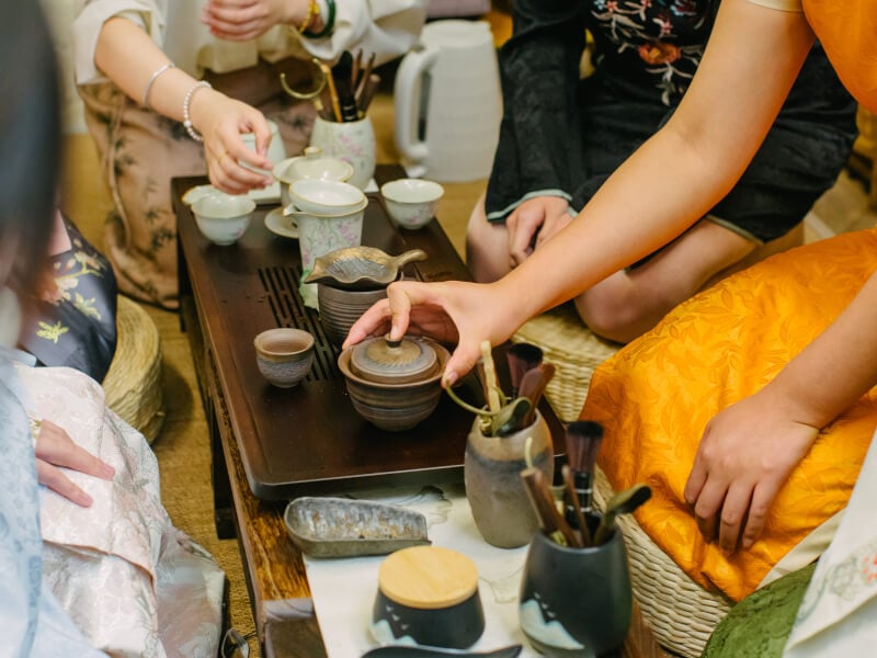 Tea tasting